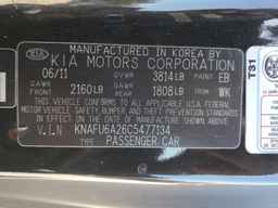 2012 KIA FORTE