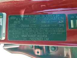 2015 KIA FORTE