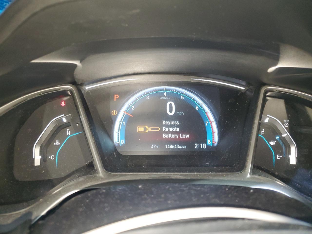 2016 HONDA CIVIC