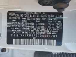 2013 KIA SORENTO