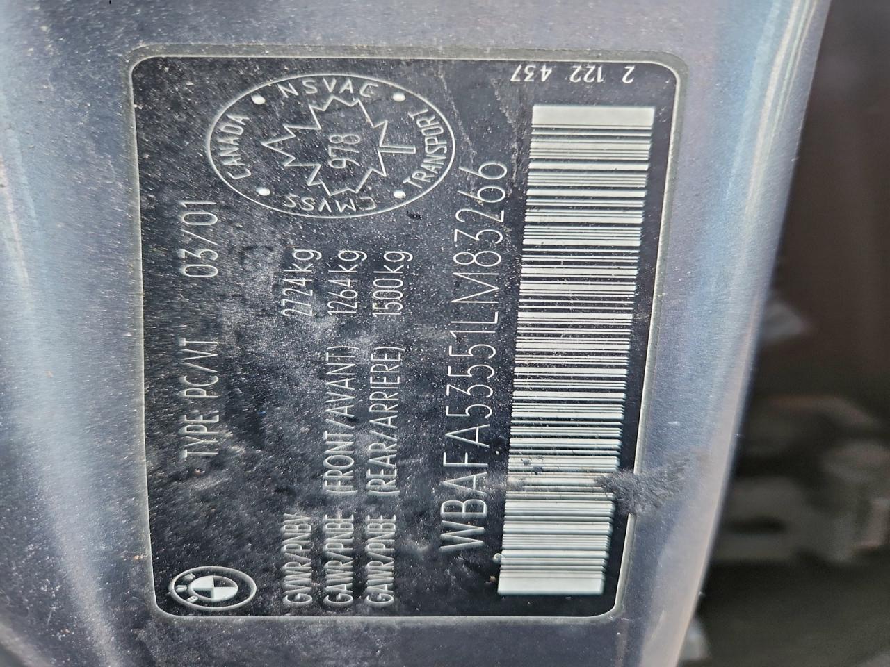 2001 BMW X5