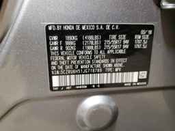2018 HONDA HR-V