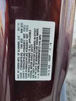 2011 HONDA ODYSSEY