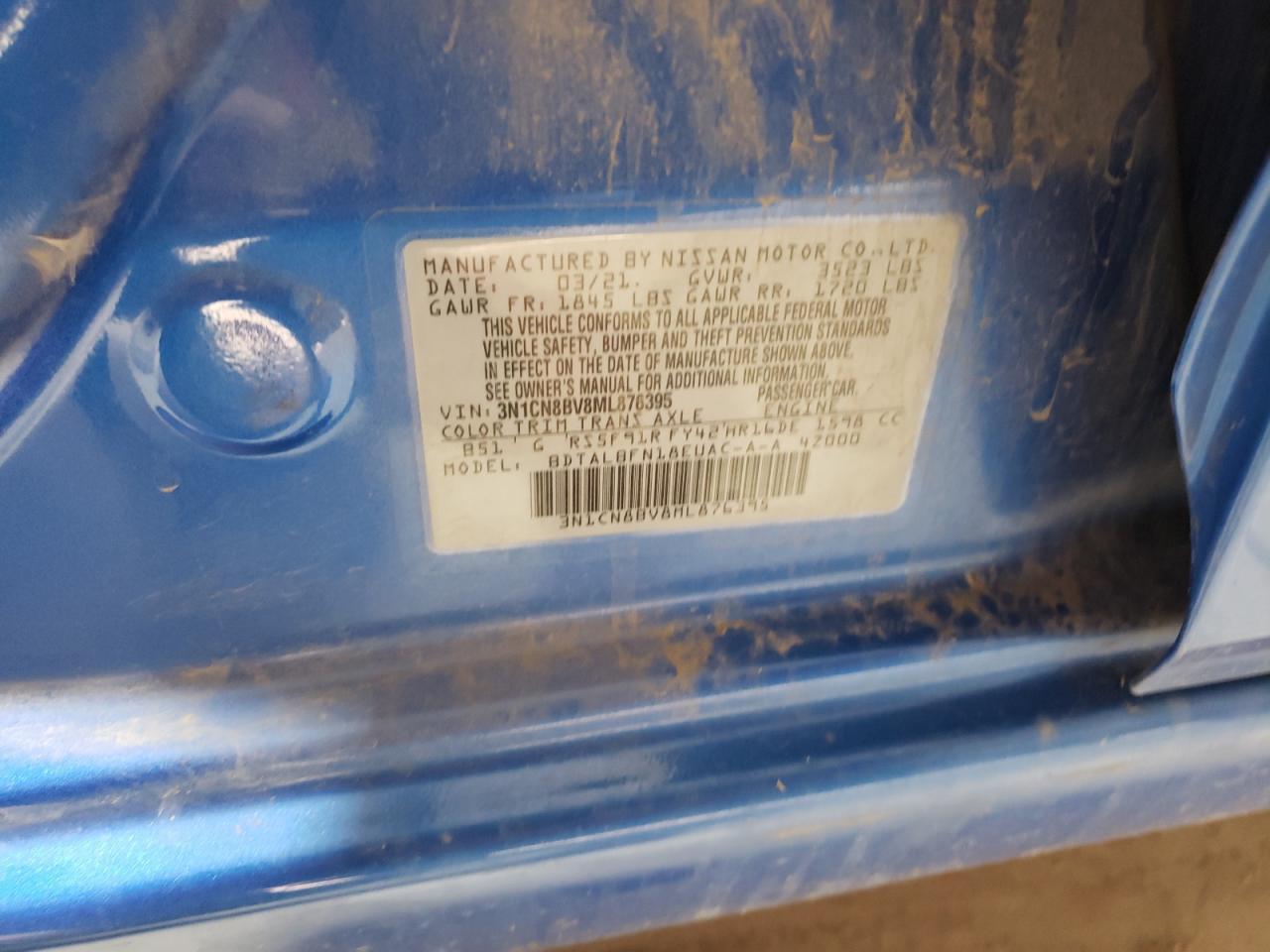 2021 NISSAN VERSA