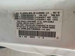 2012 HONDA ODYSSEY