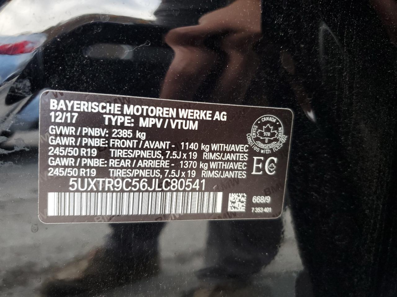 2018 BMW X3