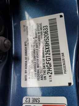 2008 HONDA CIVIC