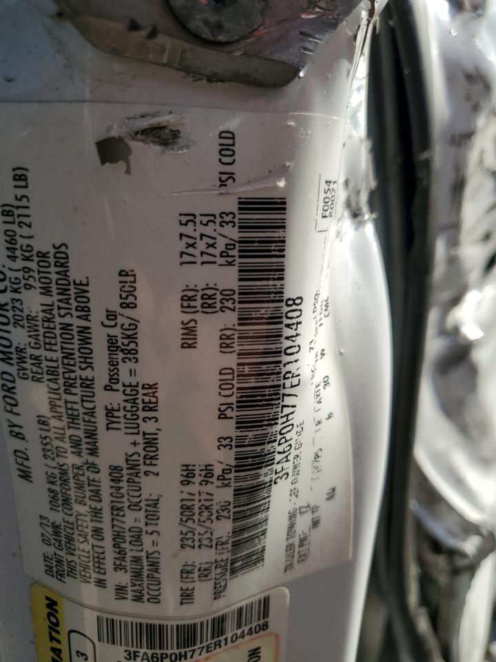 2014 FORD FUSION