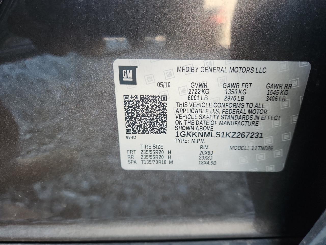 2019 GMC ACADIA