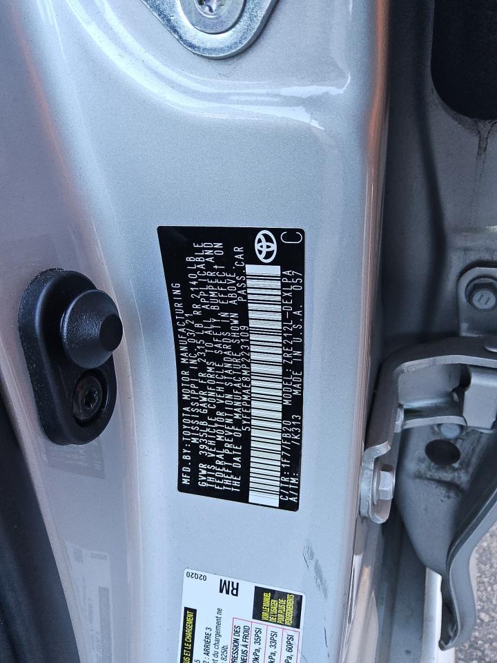 2021 TOYOTA COROLLA