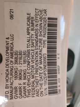 2022 HONDA Insight