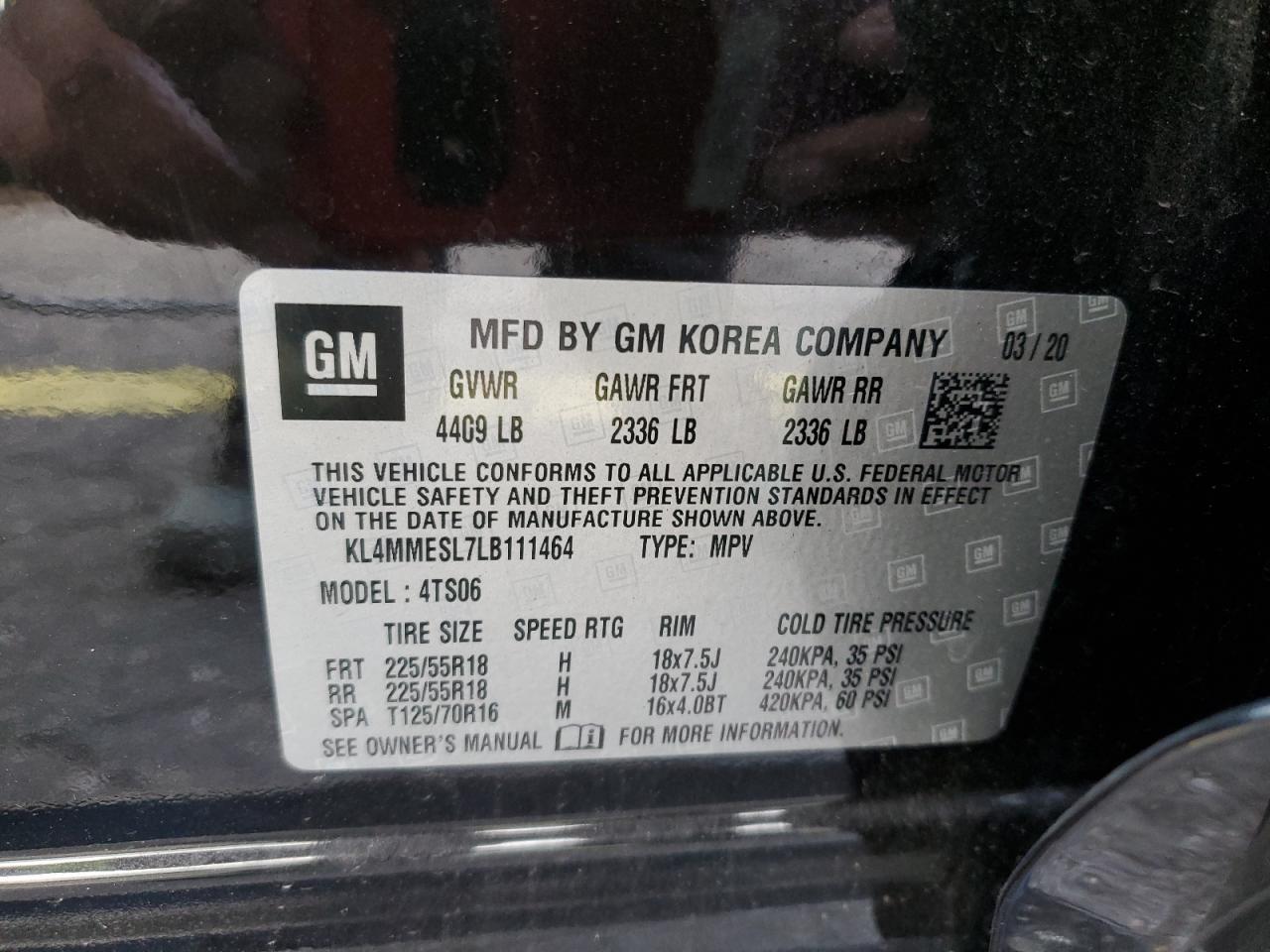 2020 BUICK Encore GX