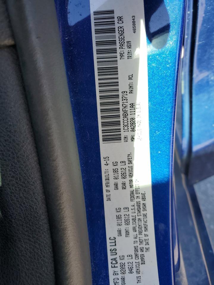 2015 CHRYSLER 200