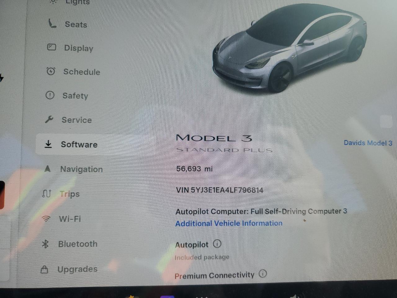 2020 TESLA MODEL 3