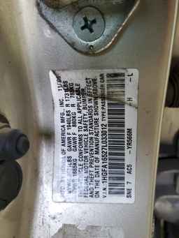 2007 HONDA CIVIC