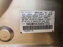 2005 HONDA ACCORD