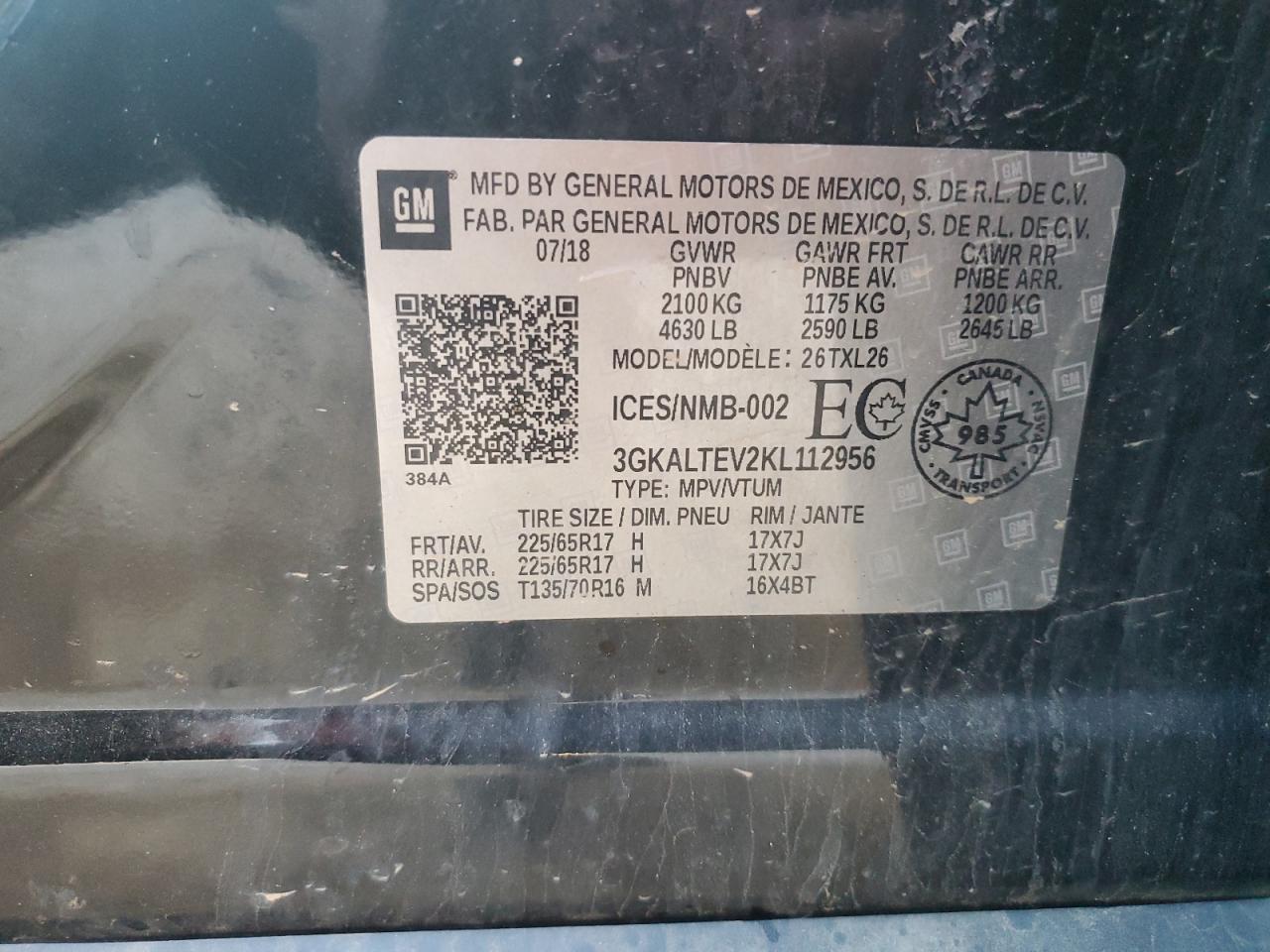 2019 GMC Terrain