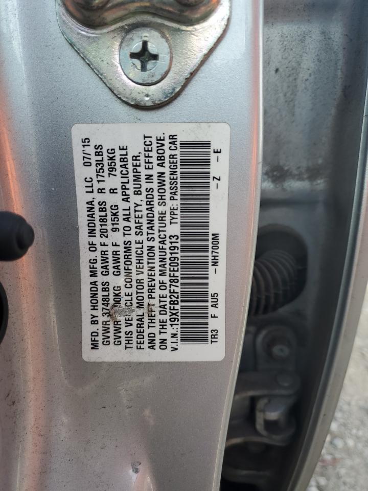 2015 HONDA CIVIC