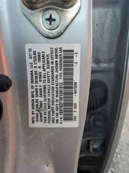 2015 HONDA CIVIC