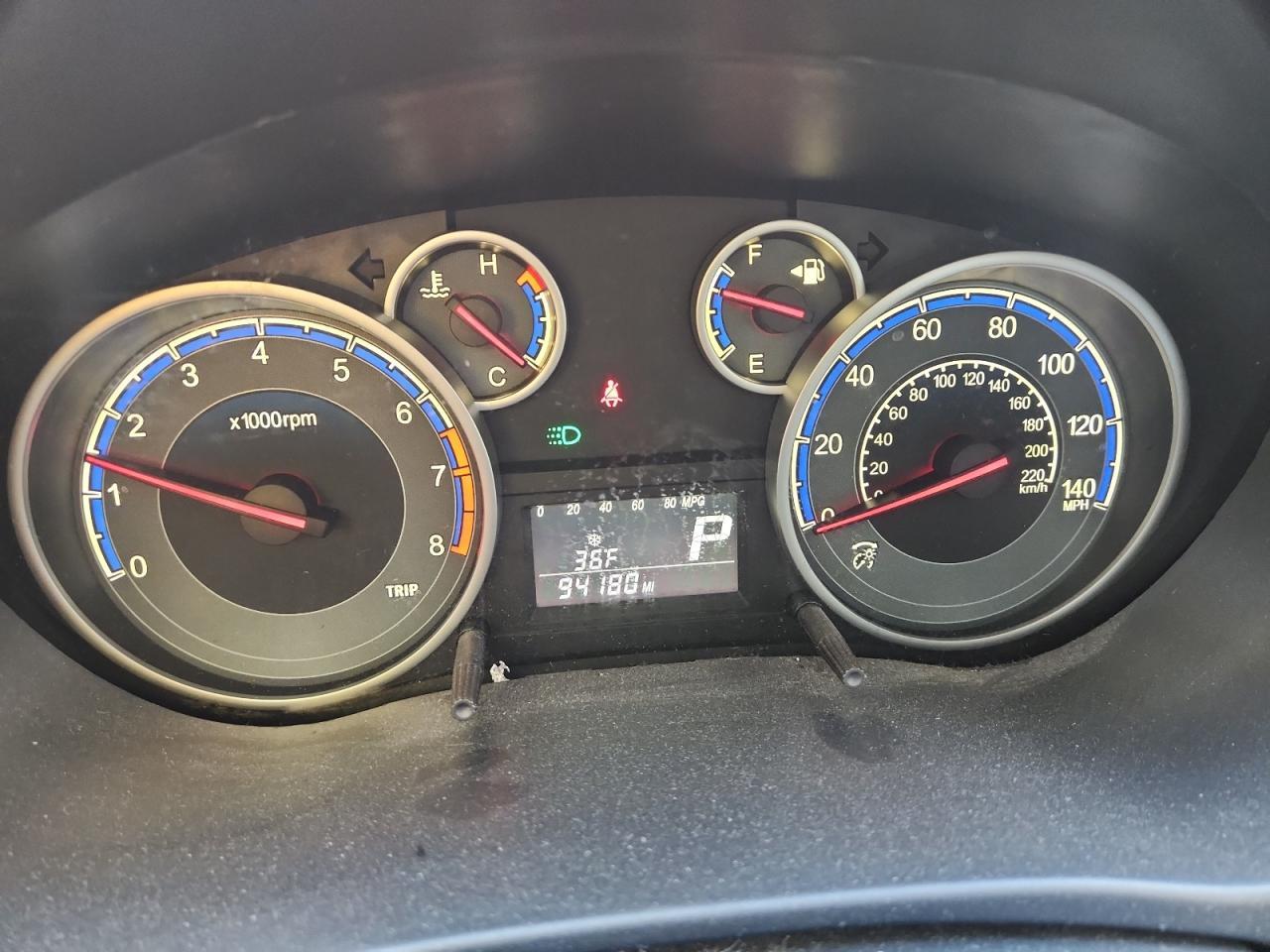 2012 SUZUKI SX4