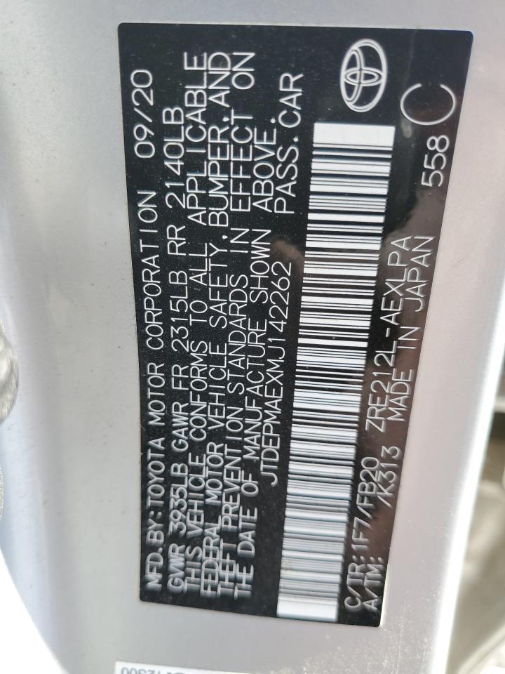 2021 TOYOTA COROLLA
