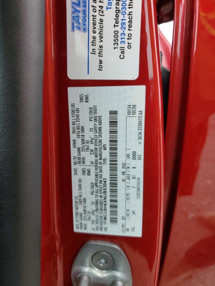 2022 FORD ESCAPE