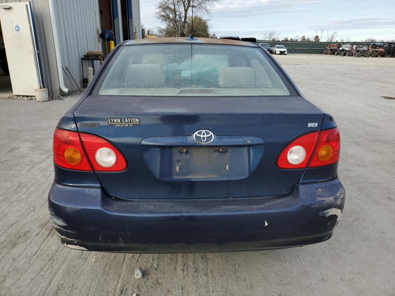 2004 TOYOTA COROLLA