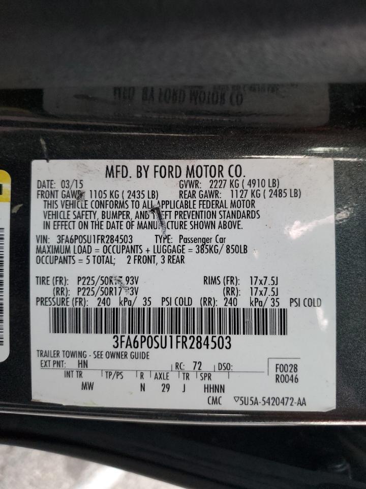 2015 FORD FUSION