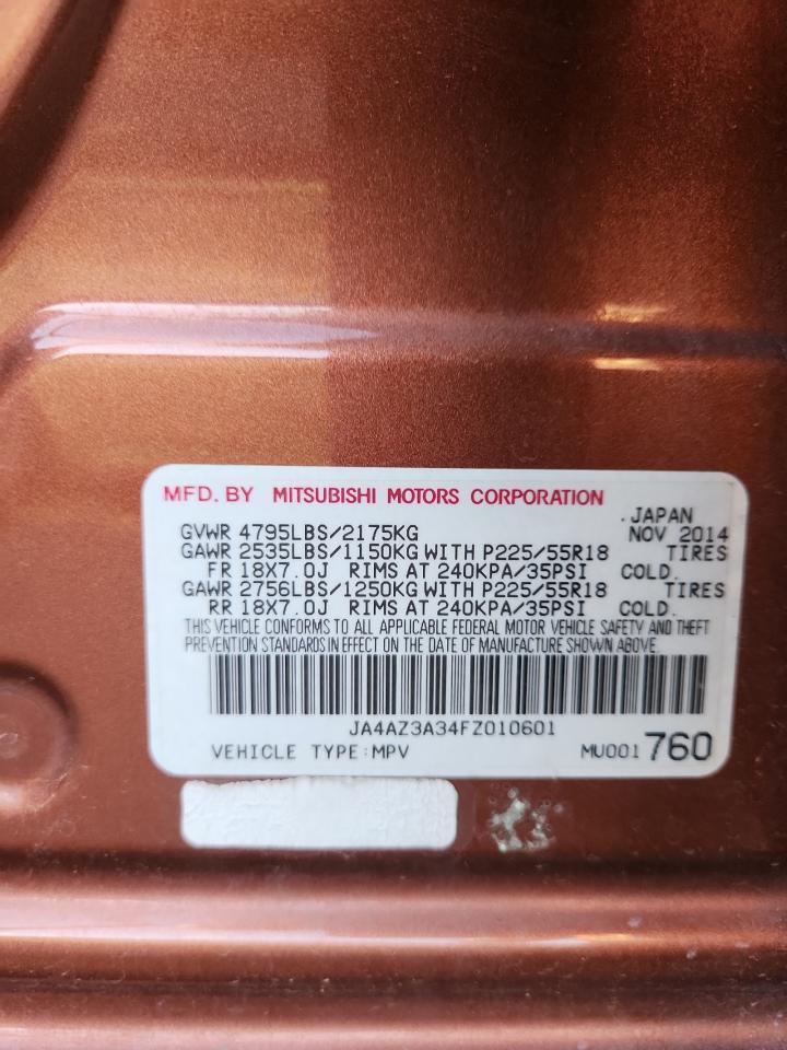 2015 MITSUBISHI outlander