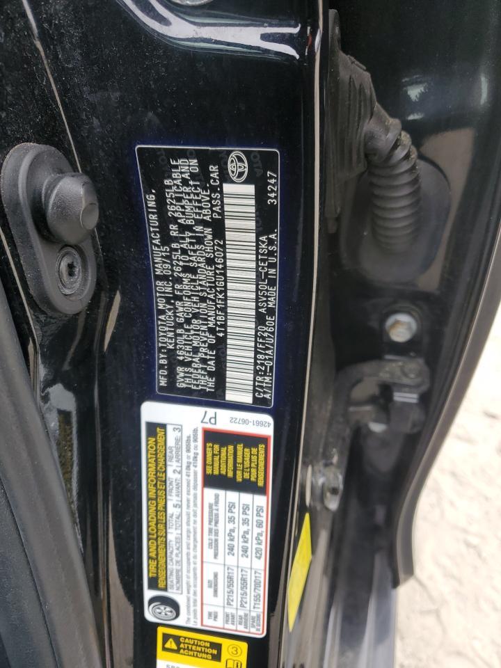 2016 TOYOTA CAMRY