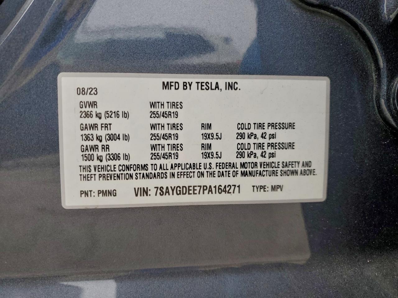 2023 TESLA MODEL Y