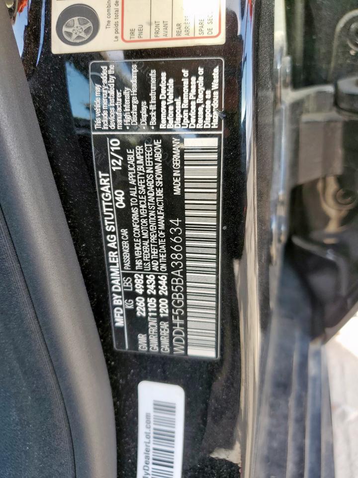 2011 MERCEDES-BENZ E-Class