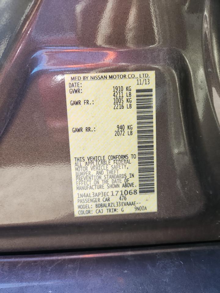 2014 NISSAN ALTIMA