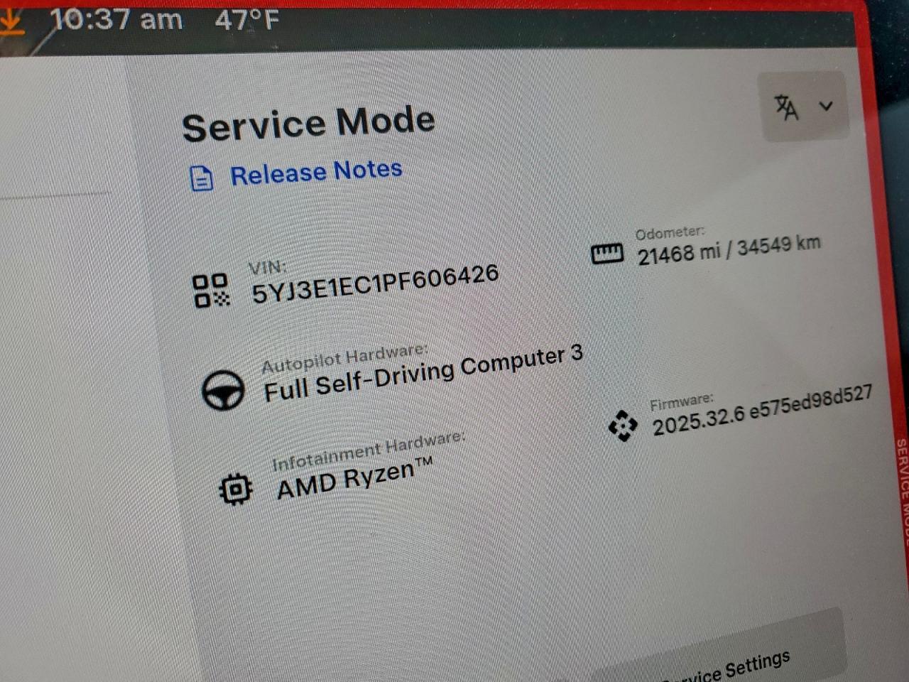 2023 TESLA MODEL 3
