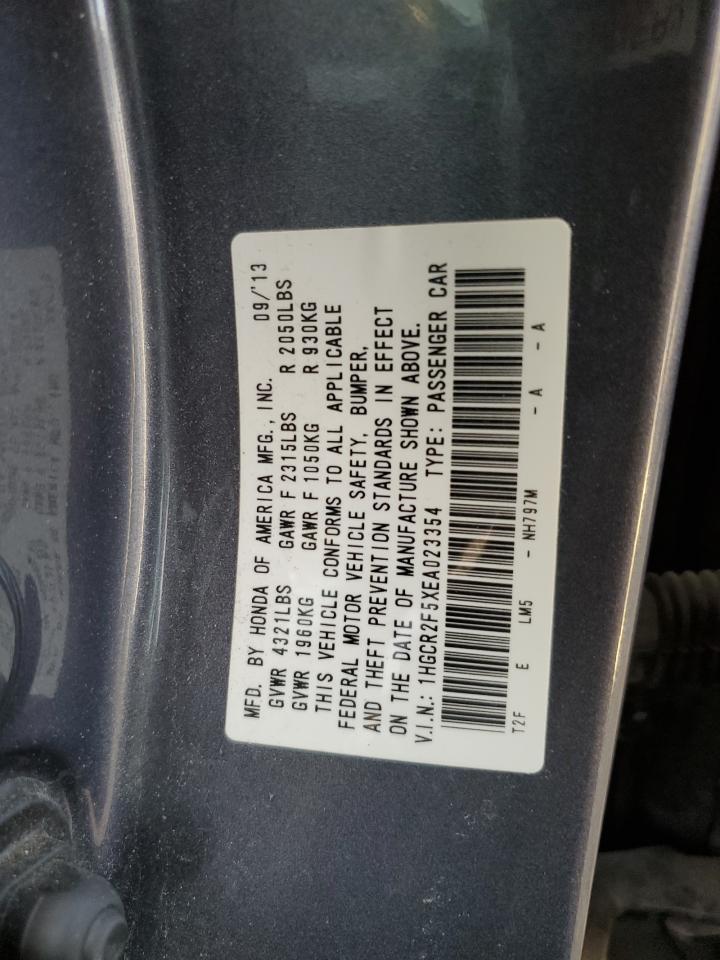 2014 HONDA ACCORD