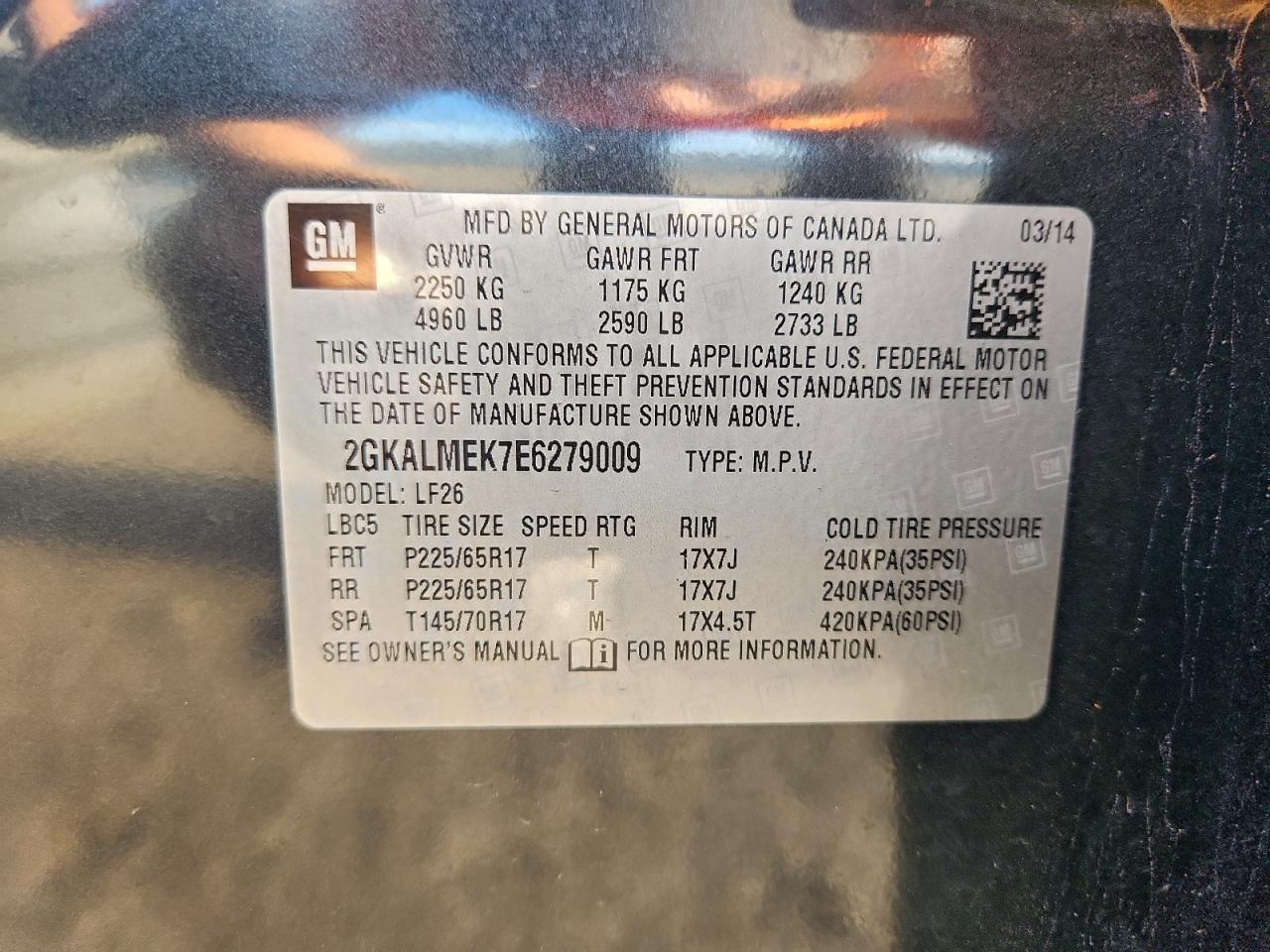 2014 GMC Terrain