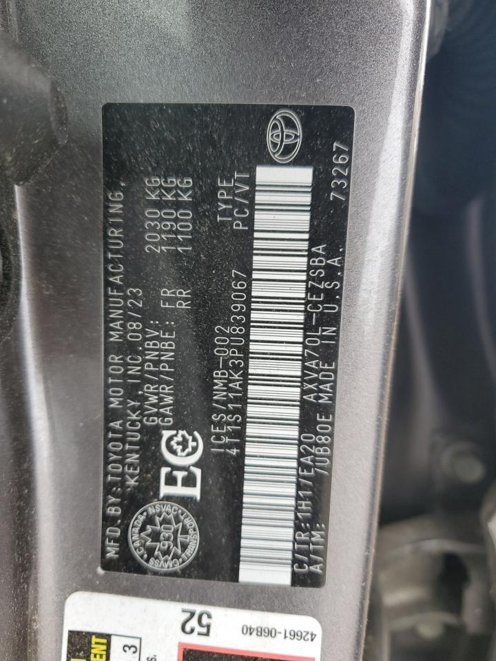 2023 TOYOTA CAMRY