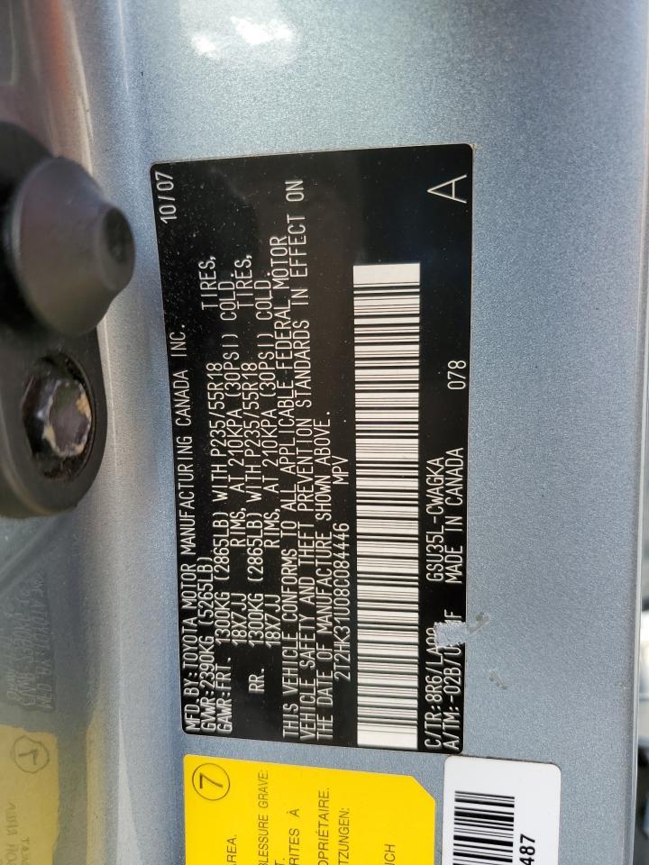 2008 LEXUS RX 350