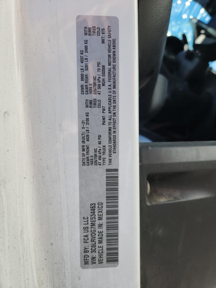 2021 RAM ProMaster 2500