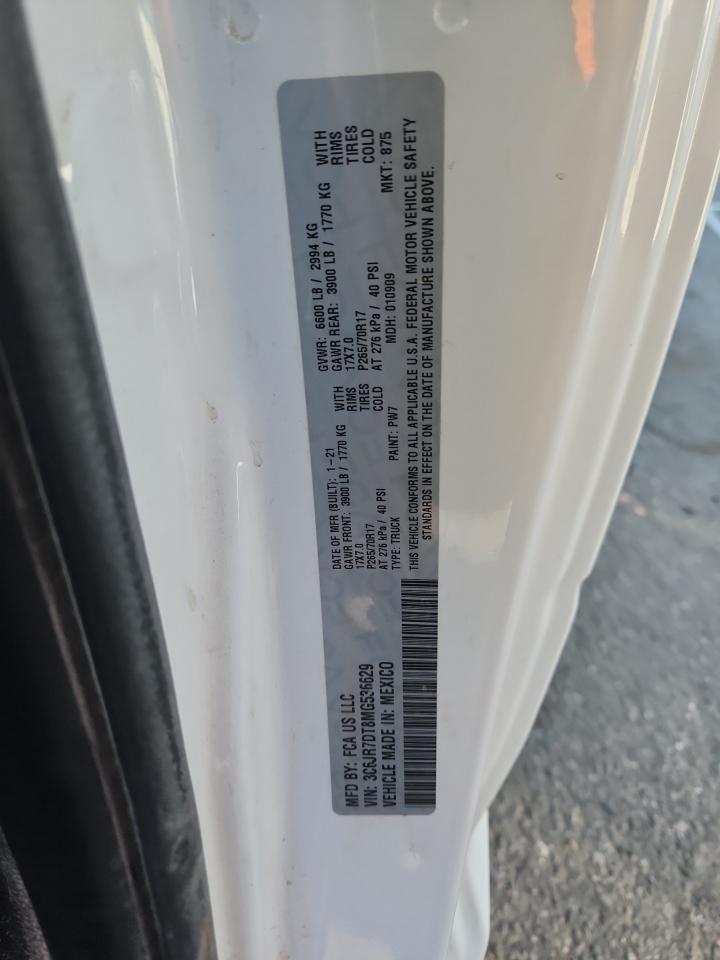2021 RAM 1500
