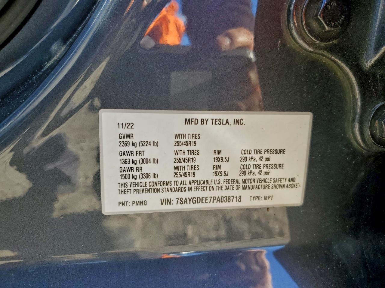 2023 TESLA MODEL Y
