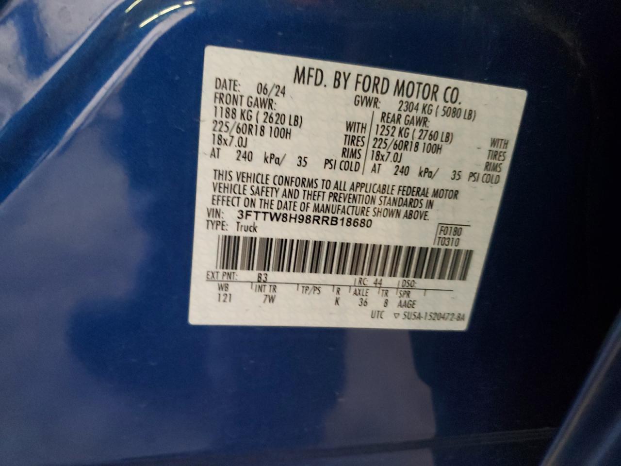2024 FORD Maverick