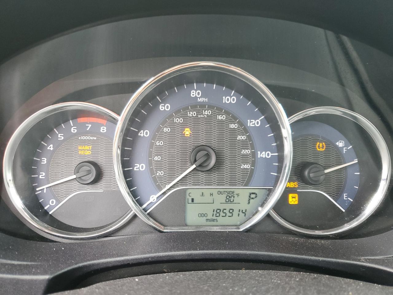 2016 TOYOTA COROLLA