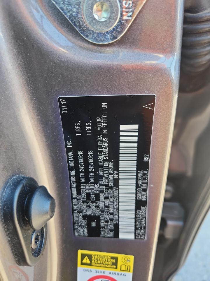 2017 TOYOTA HIGHLANDER