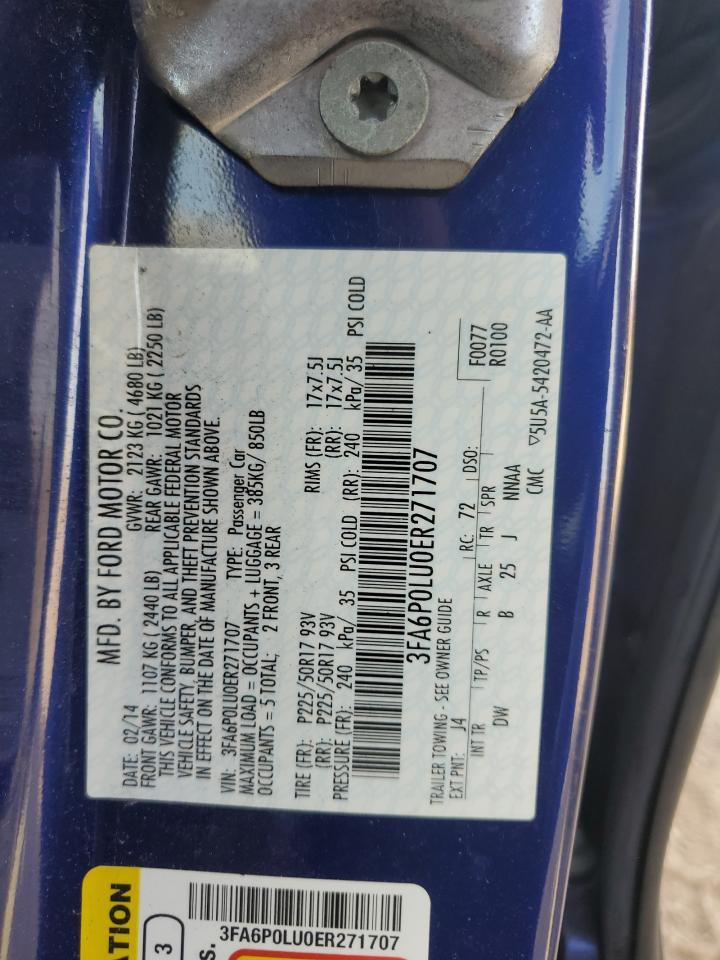 2014 FORD FUSION