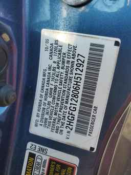 2006 HONDA CIVIC