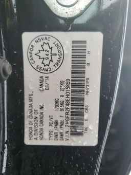 2014 HONDA CIVIC