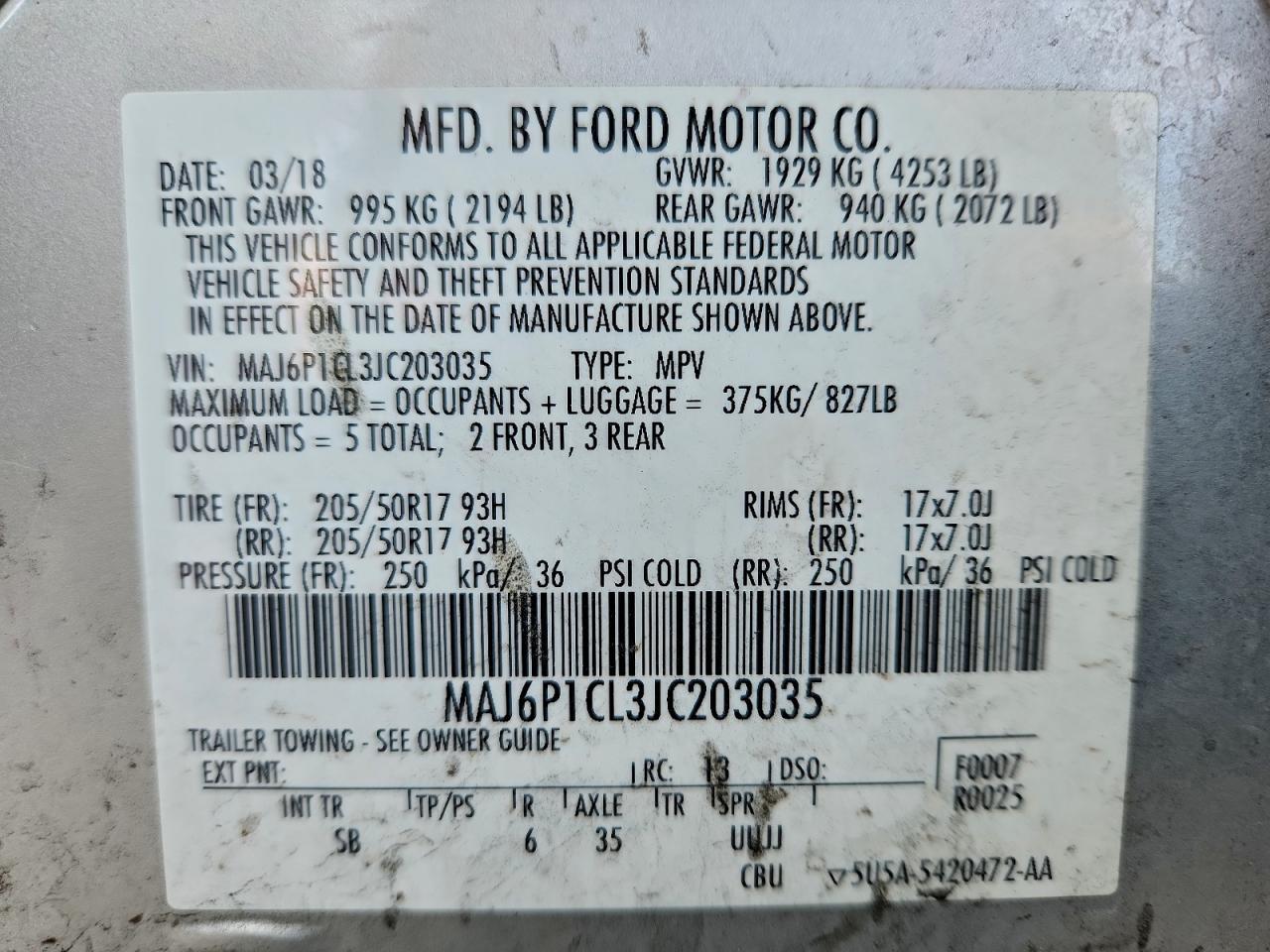2018 FORD EcoSport