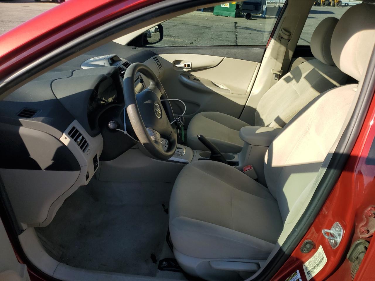 2012 TOYOTA COROLLA