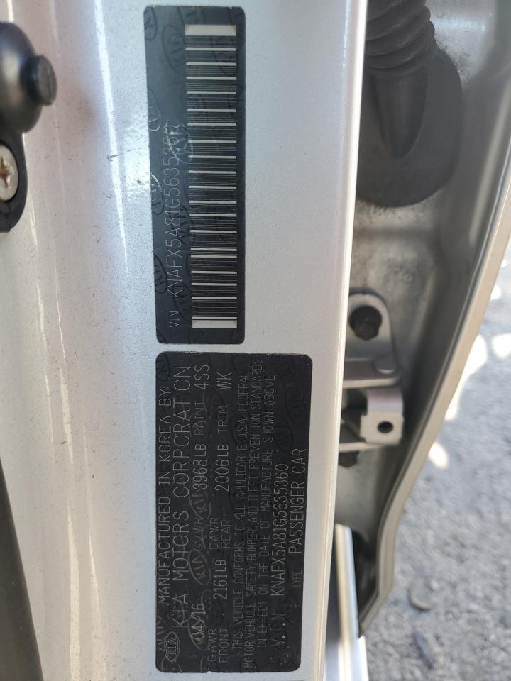 2016 KIA FORTE